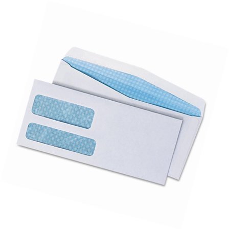 COOLCRAFTS Double Window Business Envelope No. 9, White CO2543528